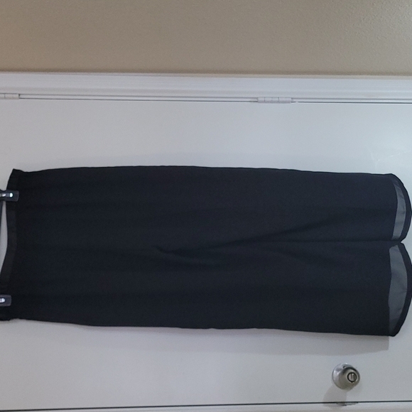 JS Collections Black Wide Leg Lined Pants Size 10 - Picture 2 of 8